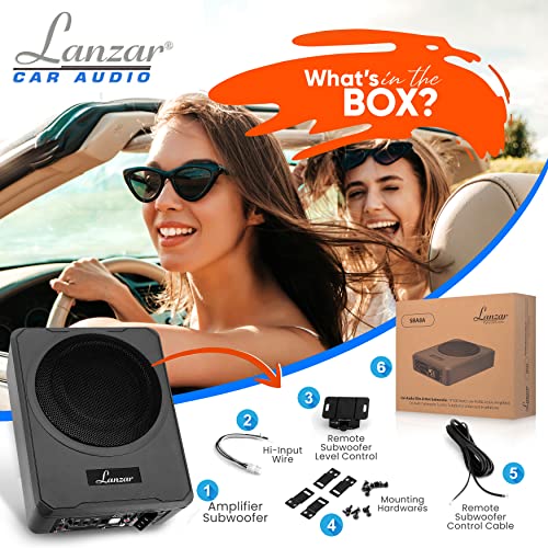 10-Inch Low-Profile Amplified Subwoofer System T5833