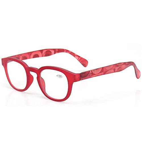 5 Pack Unisex Reading Glasses with Spring Hinge J99600