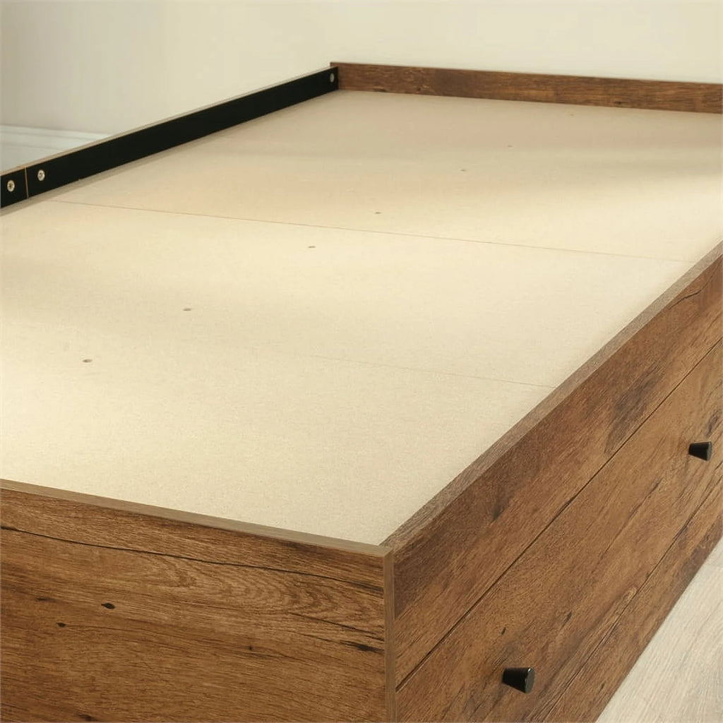 Vintage Oak Engineered Wood Bed P862054