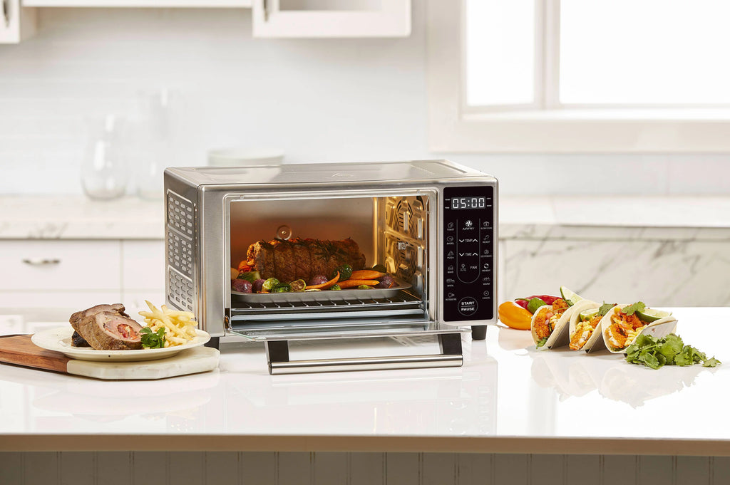 Stainless Steel Toaster Oven AirFryer, 1500 Watts V6419