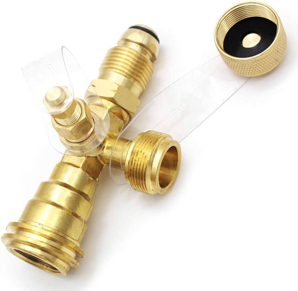 4 Port Propane Tee Adapter Converter L91778