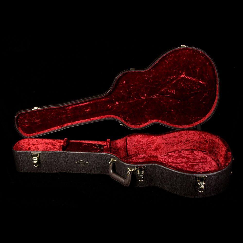 Brown Hardshell Acoustic Guitar Case J2354