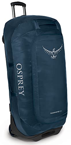 Black 120L Wheeled Travel Duffel Bag V1689