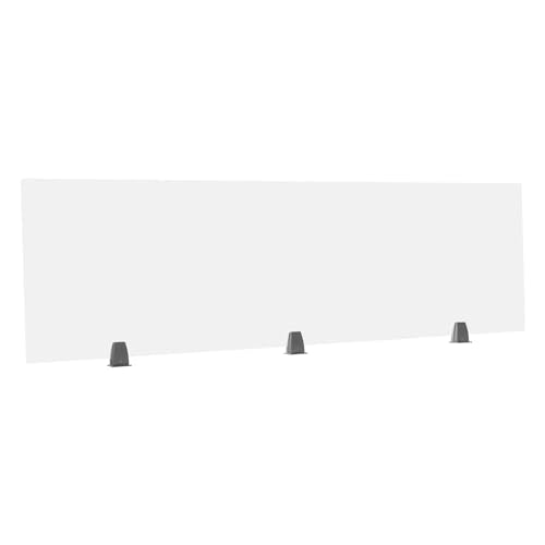 Frosted Acrylic Clamp-on Privacy Panel (17x18x2in) B8054