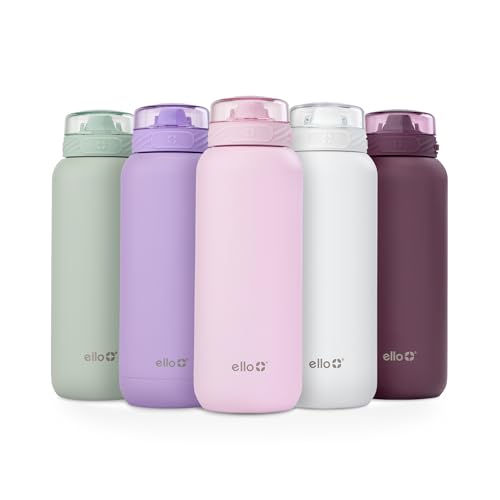 32oz Stainless Steel Water Bottle with Straw and Carry Handle J270