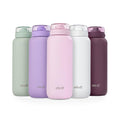 32oz Stainless Steel Water Bottle with Straw and Carry Handle J270