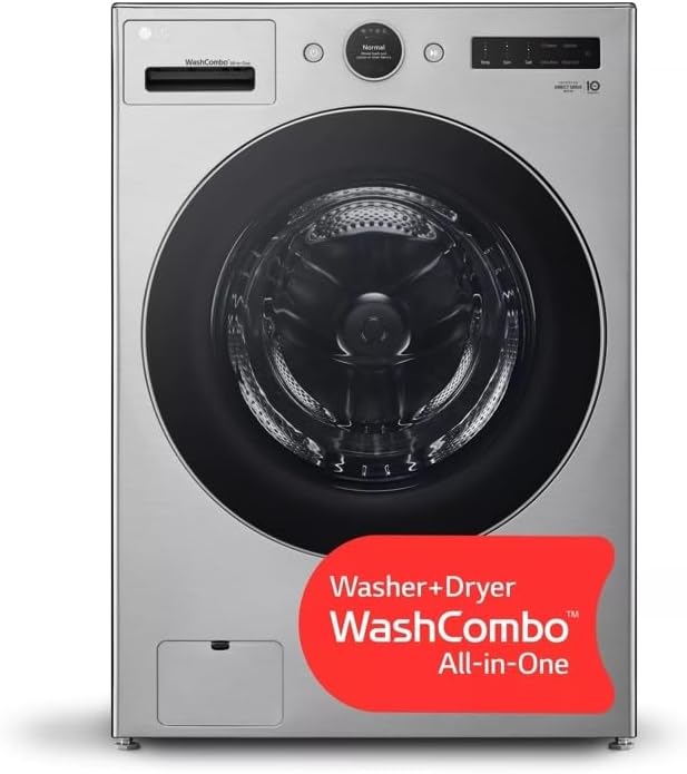 27 Inch Front Load Washer/Dryer Combo with 5.0 cu ft. Capacity H5550