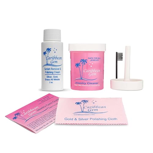 8oz Jewelry Cleaner Kit with Basket and Brush W591