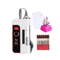 Electric Nail Drill 35000 RPM Portable Nail Polisher Grinding Device K486381