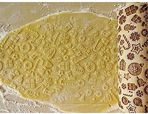 Christmas Wooden Rolling Pins L951543