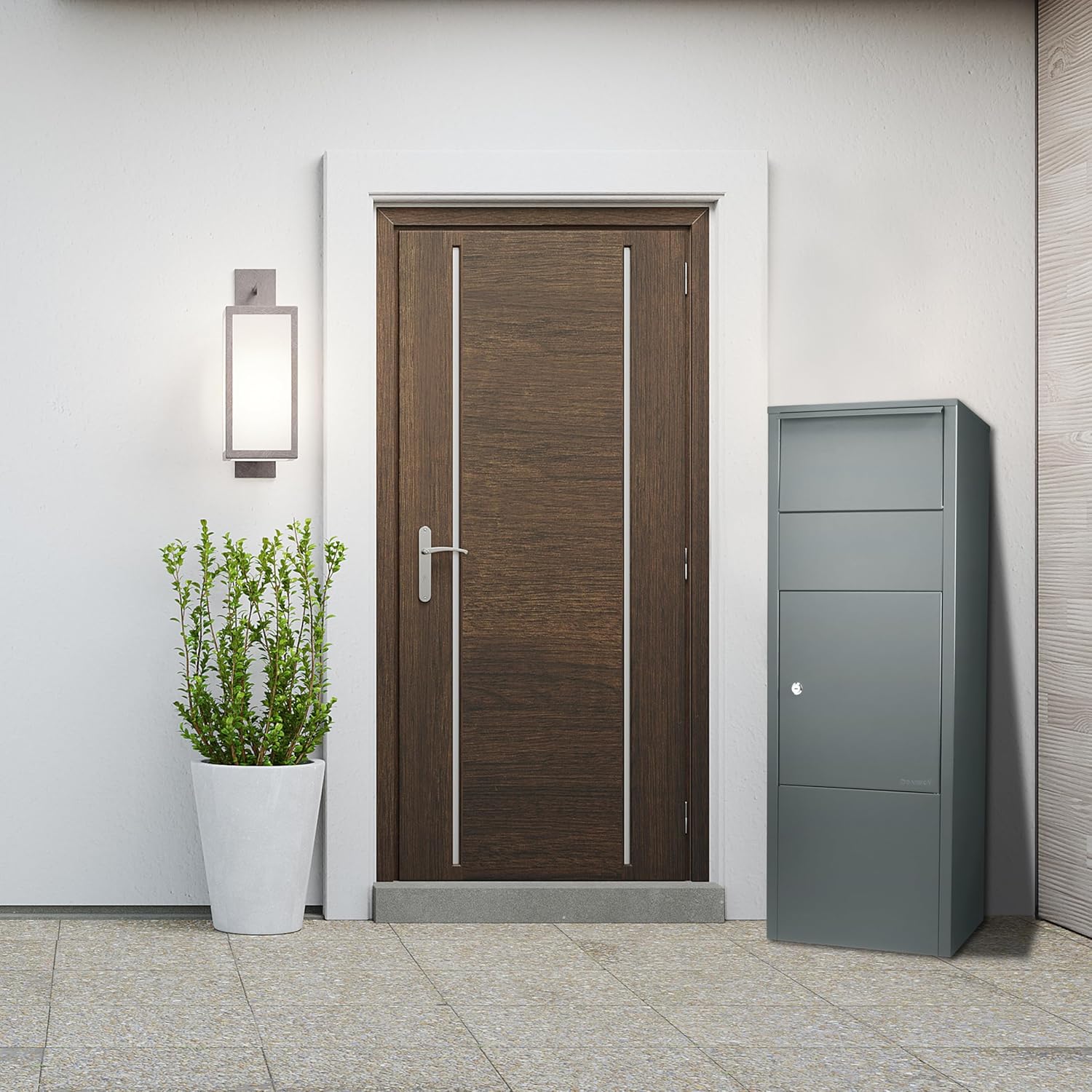 Steel Drop Box with Key Lock V7008