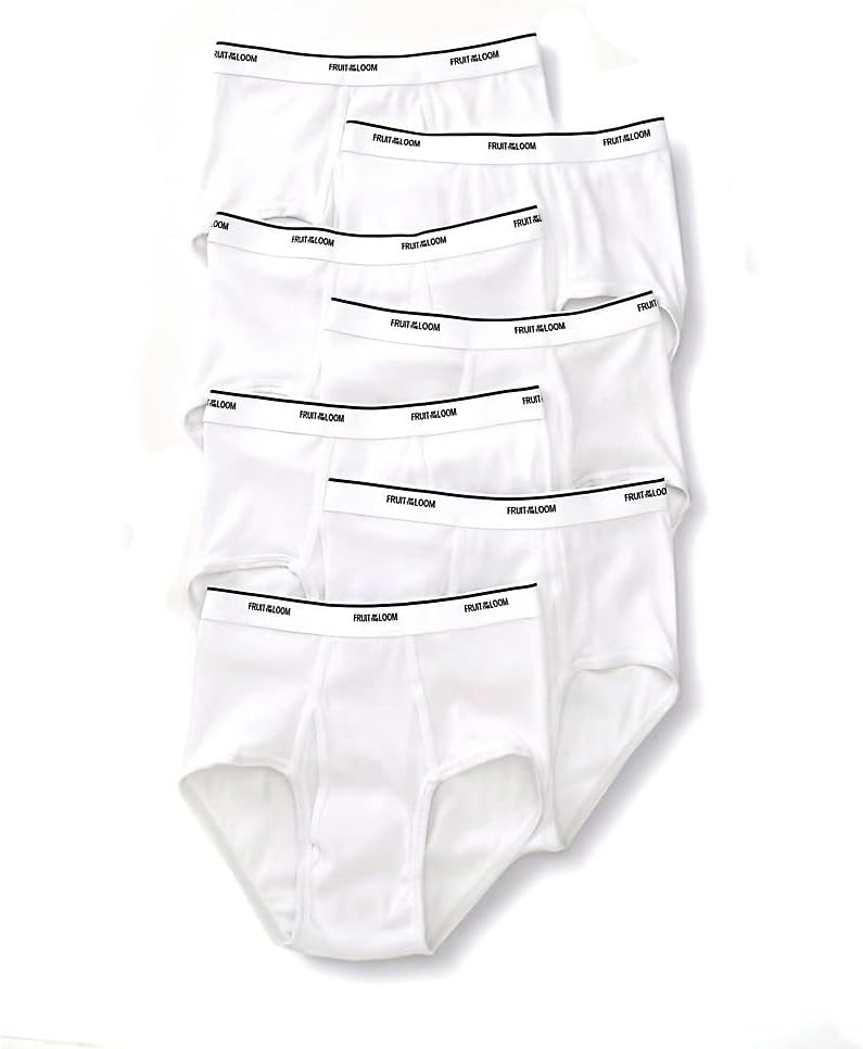White Cotton Brief Multi-Pack B98618