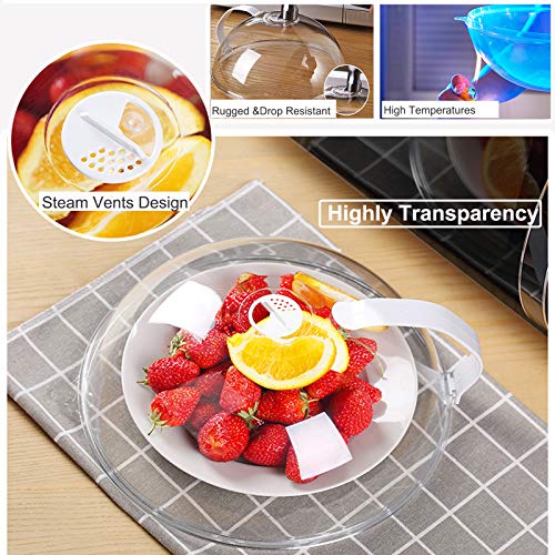 2 Pack Microwave Splatter Cover with Adjustable Steam Vents P155875