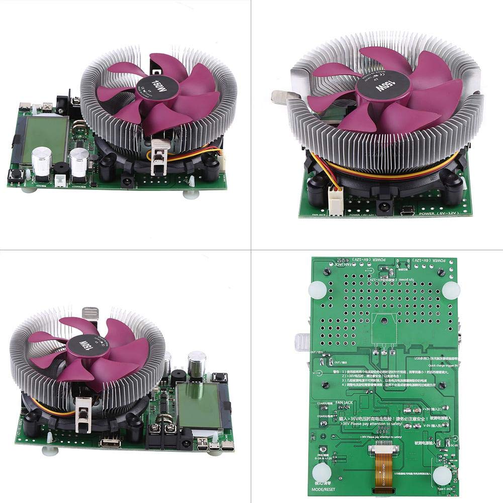 150W 200V 20A USB Adjustable Constant Current Electronic Load Battery Capacity Tester Module Power Meter Y871846