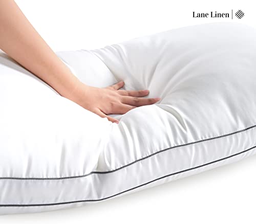 King Size Set of 2 White Down Alternative Pillows P789031