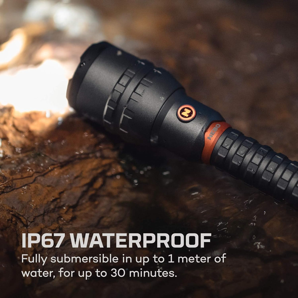 12K lumen rechargeable adjustable beam LED flashlight with USB powered LED reading light bundle K1617