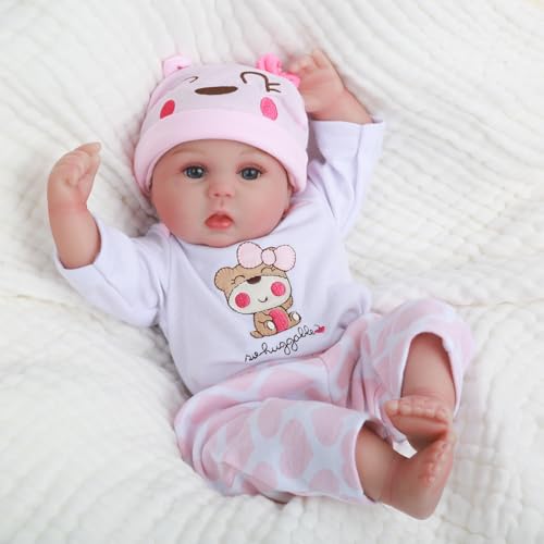 16 Inches Realistic Soft Vinyl Newborn Baby Doll B5110