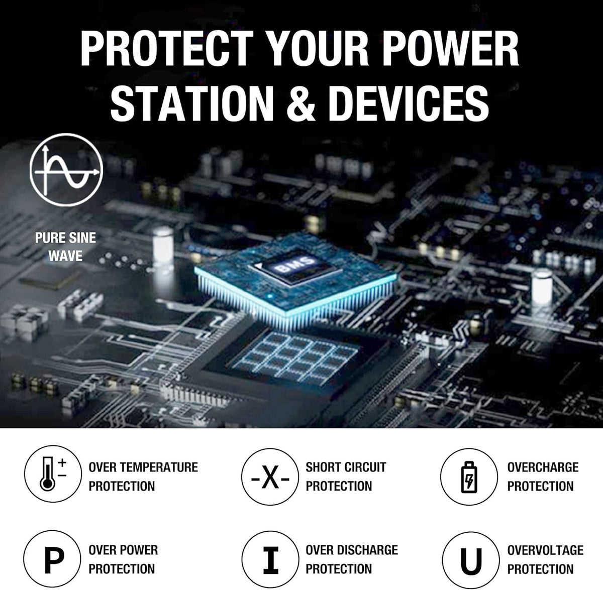 293Wh Lithium Portable Power Station P8792