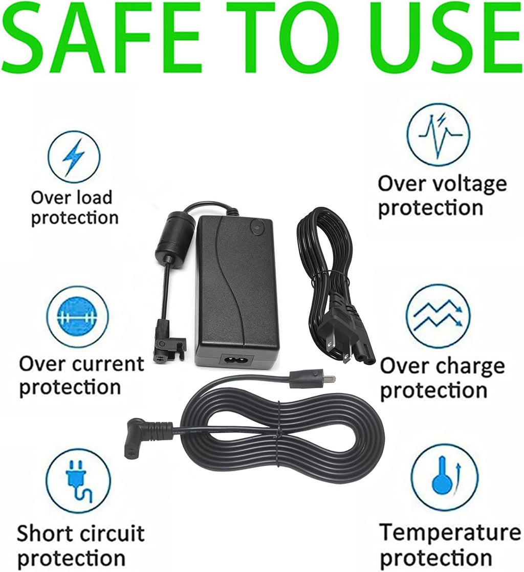 2-Pin Power Adapter with Extension L Shape Cable Cord for Lift Chair X110031