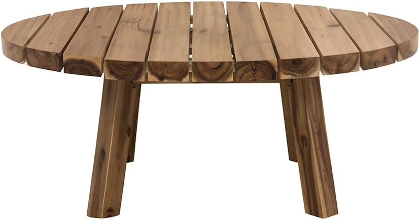 Durable Solid Acacia Wood Coffee Table A557