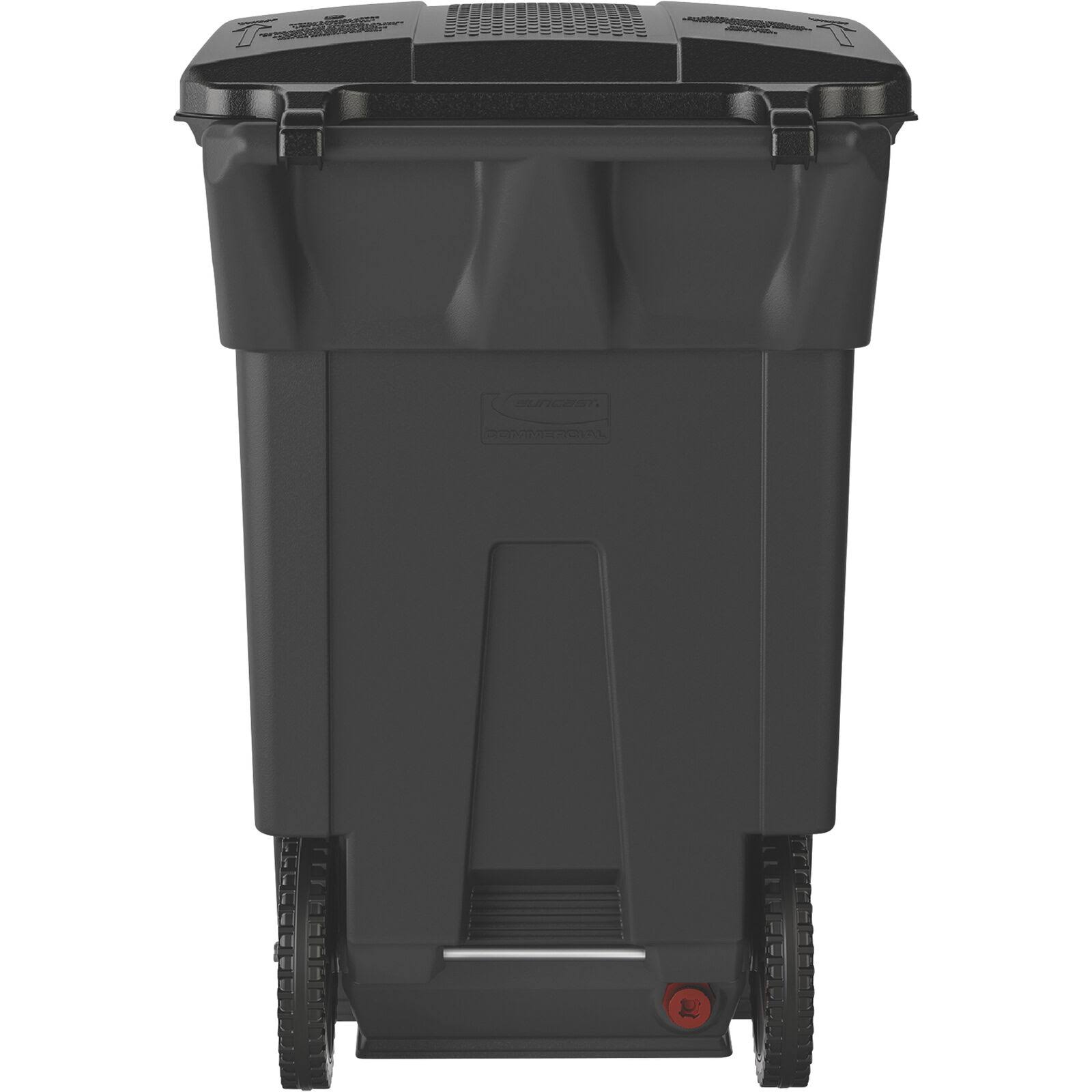 65 Gallon Resin Wheeled Trash Can A54455