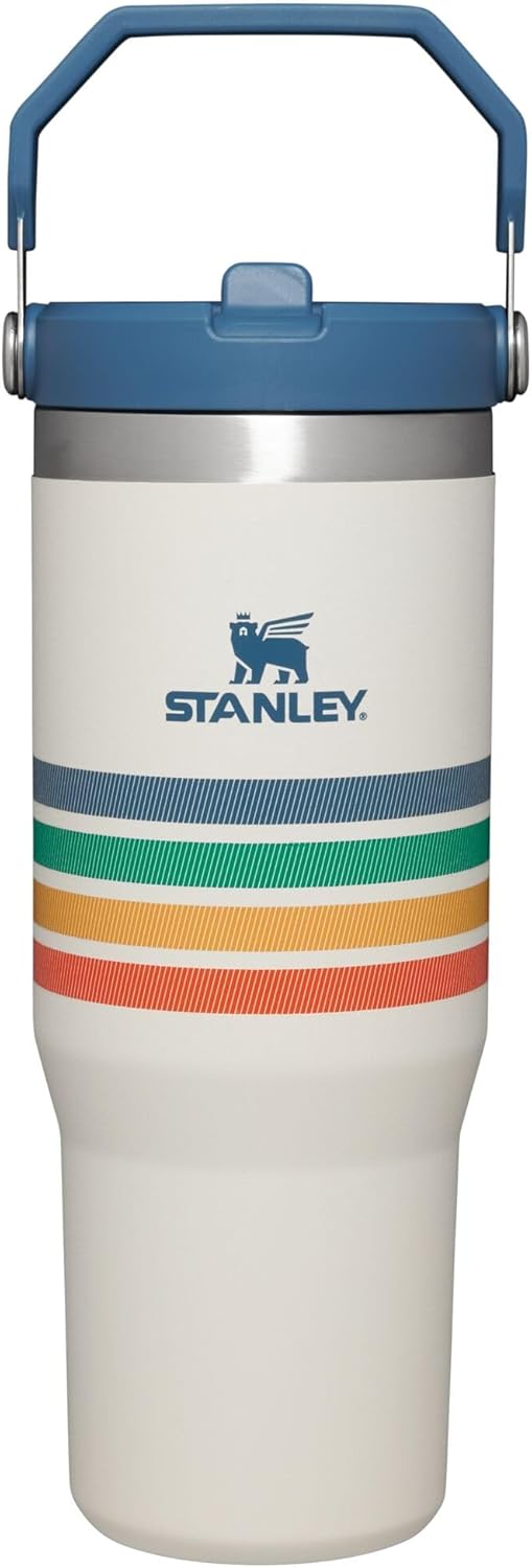 30 oz Stainless Steel Vacuum Insulated Tumbler with Straw A7537
