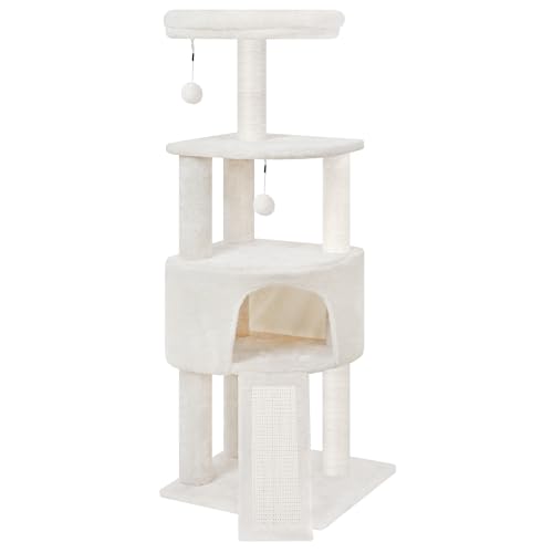 Grey Cat Tree with Scratching Post K1920