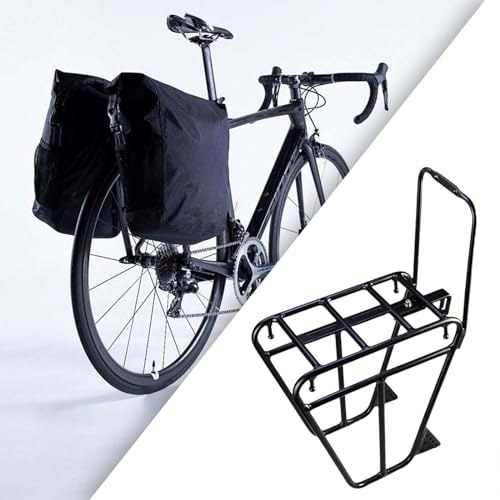Bicycle Front Rack Metal Luggage Shelf Cargo Pannier P8025