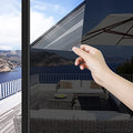 Black 23.62Inch X 13.1Feet Window Privacy Film R537