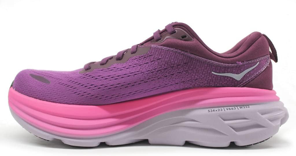 Women's Running Shoes, Pink, 7.5 US A66007