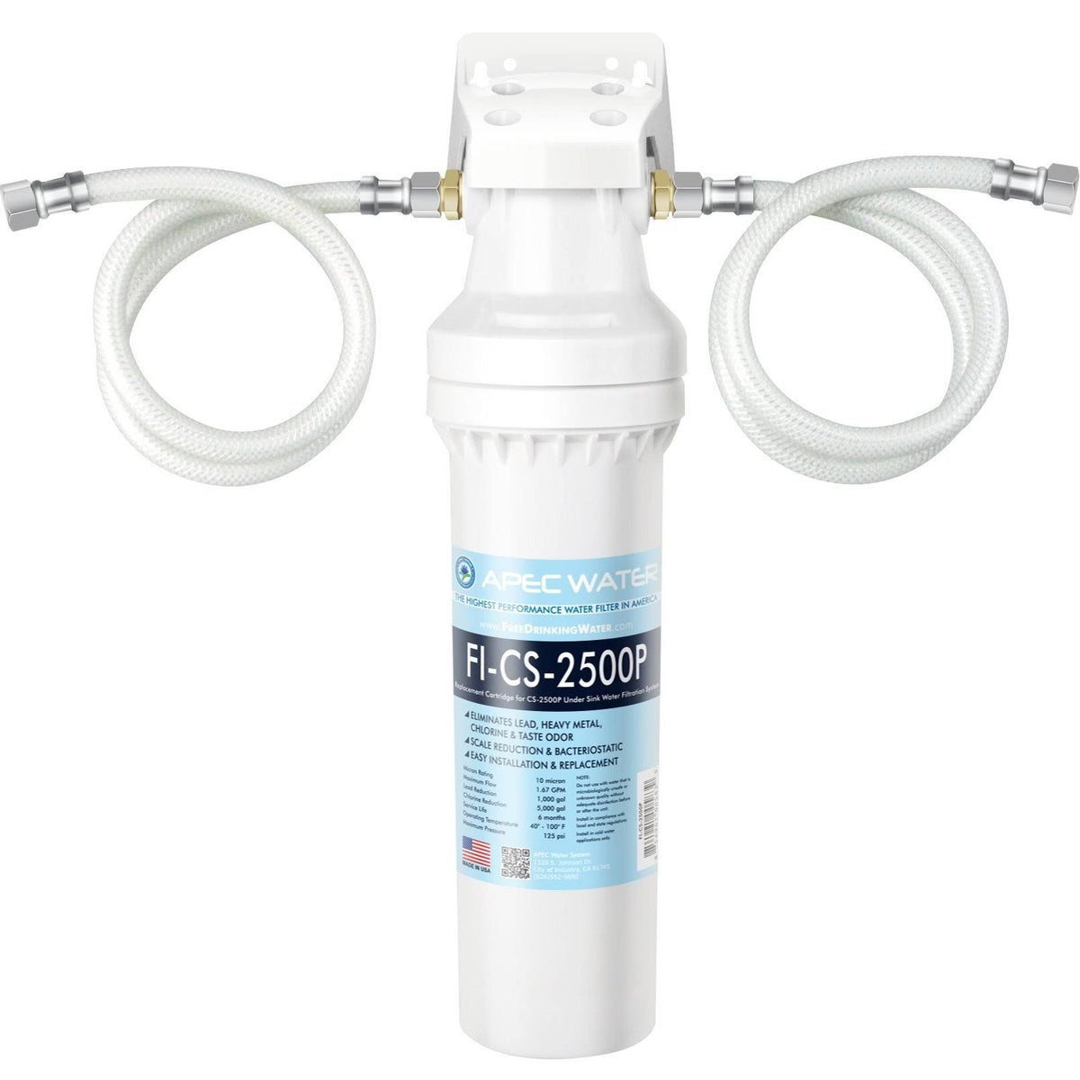 High Capacity Under-Sink Water Filter System I95566