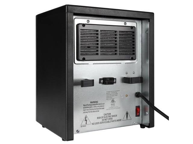 Black Infrared Electric Portable Space Heater X3474