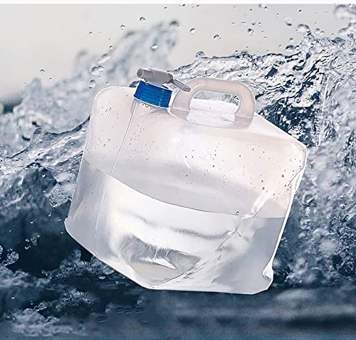 2 Pack 5.3 Gallon Collapsible Water Container with Spigot U86958