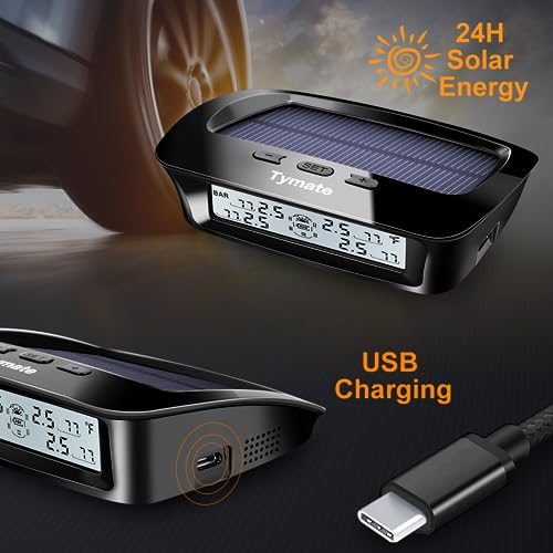 RV Tire Pressure Monitoring System with 4 Sensors I18239