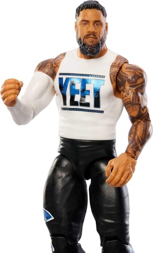 WWE Jey USO Action Figure, 6-inch Collectible Z3317