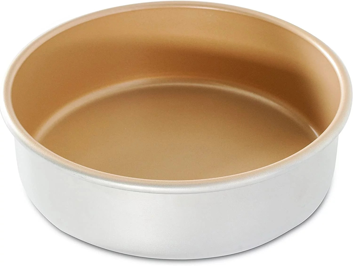 Nonstick 8" Round Aluminum Cake Pan S568033