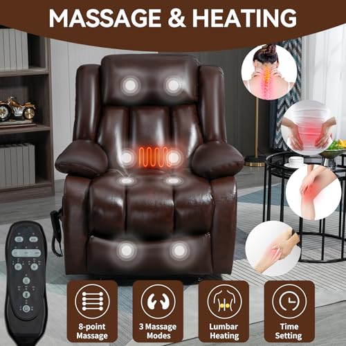Black Leather Dual Motor Power Lift Recliner Chair G908
