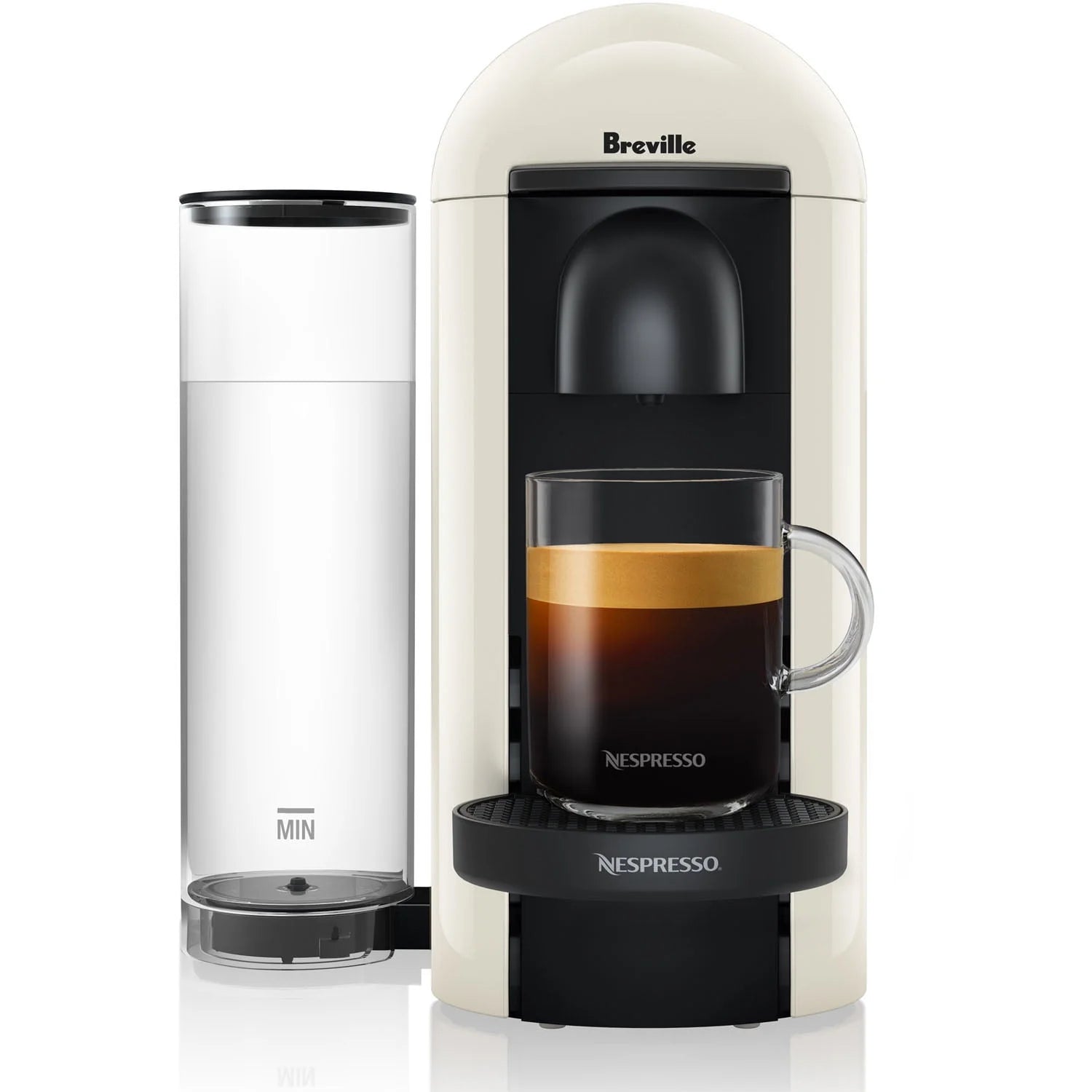 White Coffee and Espresso Maker with Milk Frother T9090
