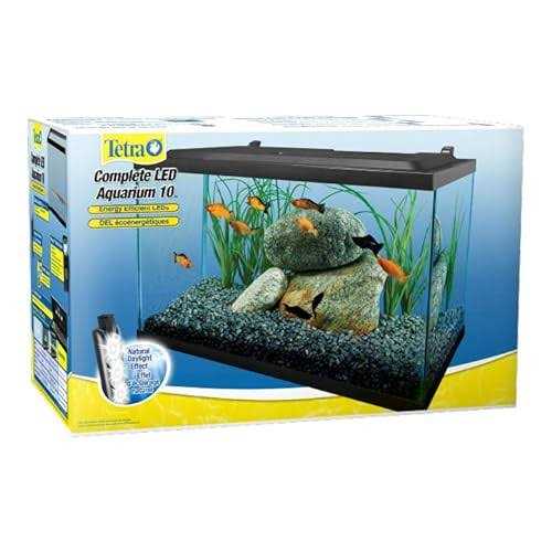 10 Gallon Glass LED Aquarium Kit F936148