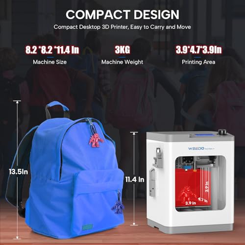 3D Printer with WiFi Printing, Auto Leveling, Fully Assembled FDM 3D Printer R4583