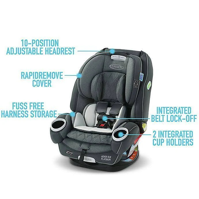 4 in 1 Convertible Car Seat D71425