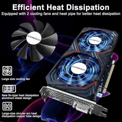 8GB GDDR5 Graphics Card with Dual Fan X33368