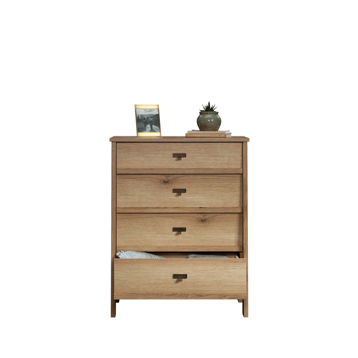 Timber Oak 4-Drawer Dresser X344403