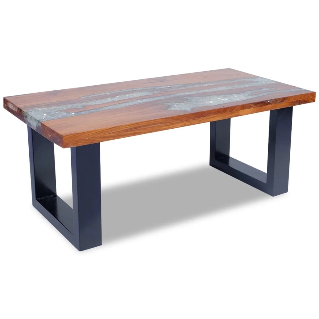 Handmade Teak Resin Coffee Table S412