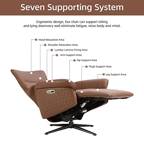 Grey Power Recliner Chair with 2 Motors M46061