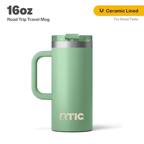 20oz Insulated Stainless Steel Travel Mug with Lid and Handle O293