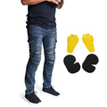 Protective Motorcycle Riding Pants with Removable CE Armor D831065