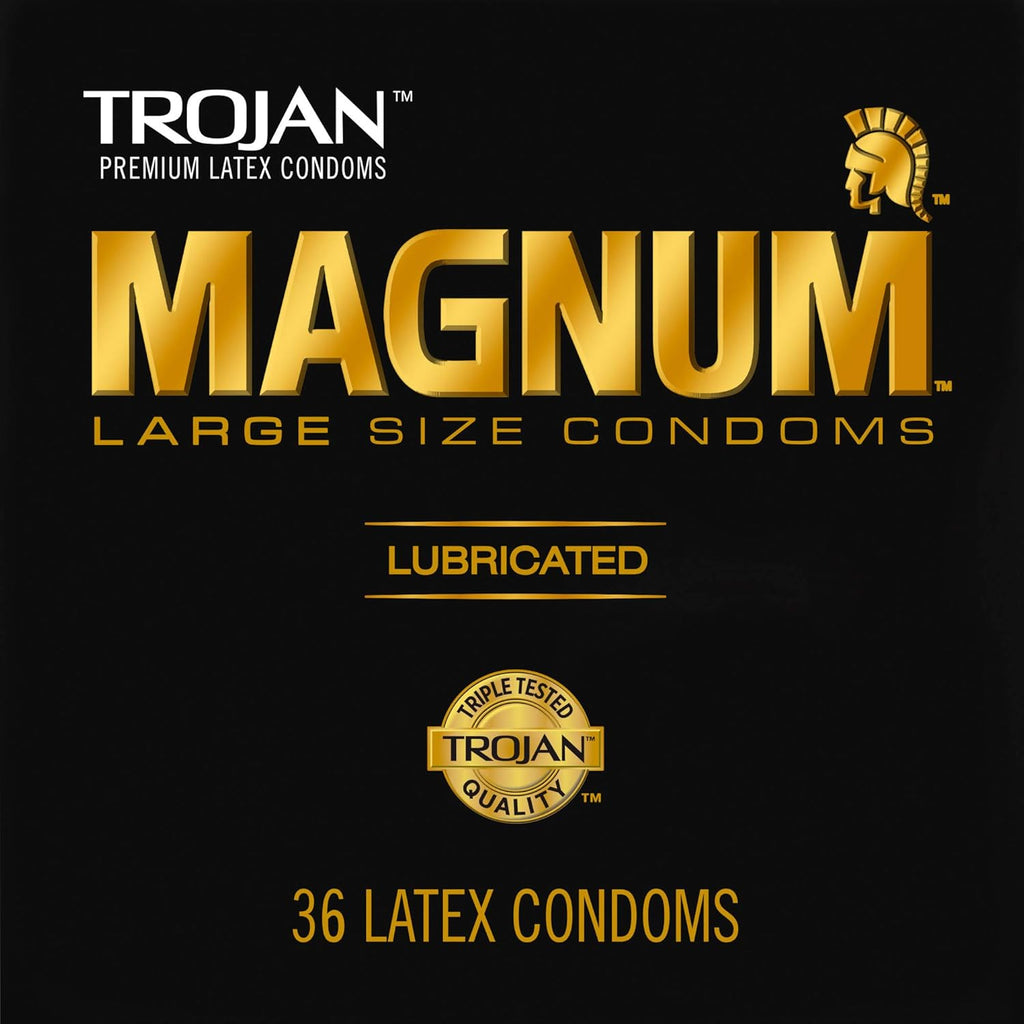 Magnum BareSkin Large Condoms & Lubricated Large Condoms, 36 Count X22659