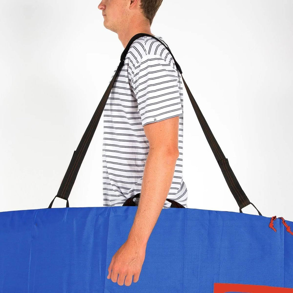 Steel Blue/White Surfboard Bag J794