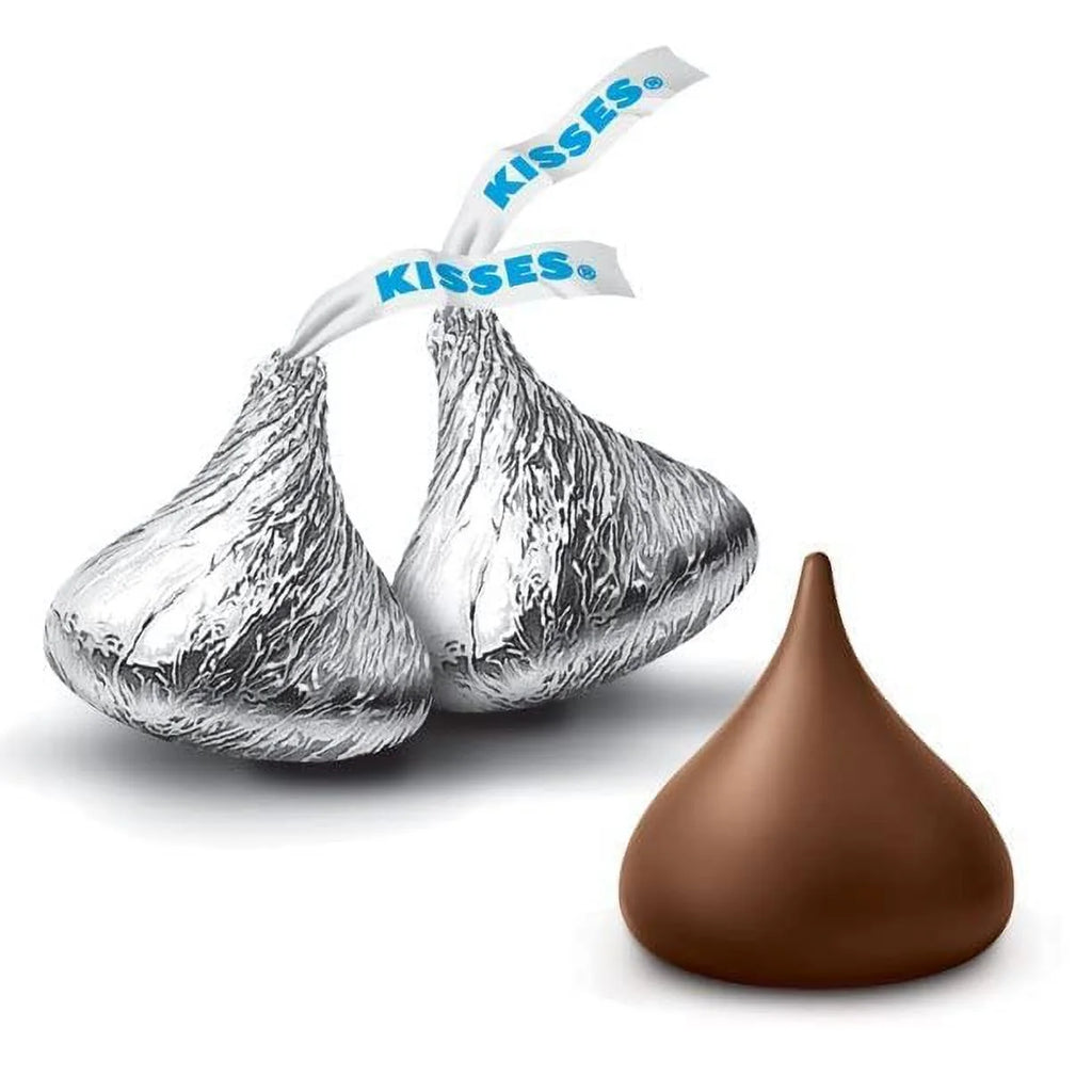 Milk Chocolate Candy in Silver Foil - 4 Pound N699618